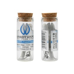 Vandy Vape Superfine MTL Fused Clapton SS316 32ga*2+38ga 1.03ohm Prebuilt Coils